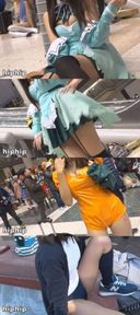 【Ultra High Quality Full HD Video】Too exposed! Extreme Videos of Cosplay Girls in the Cosplay Market NO-6
