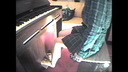 Beautiful leg model barefoot udon kone & reed organ pedal