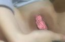 【Smartphone shooting】Big crisp pie! Masturbating secretly even though there is a younger brother in the next room