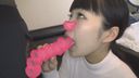 [Personal shooting] Uncut amazing tech swallowing ★H love 140cm minimum female college student 20 years old [Face]