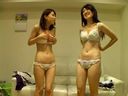 Riku / Yuka Amateur girl duo masturbate to each other