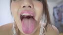 Observation of my sister's tsubabello who came to Tokyo from the countryside to admire a gal in Tokyo (1) -Saliva, mouth edition-
