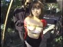【SM Video】A woman who feels hung by a rope in the open air! The rope feels good in your ...