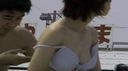 [Outdoor / Exposure] Voyeurism of amateur gal in swimsuit on the beach ● Shooting (3)
