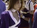 【野外・露出】 コミケで隠撮！コスプレ・過激・露出・下着を激写！⑥