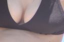 Breast chiller ★ super cute w black bikini her cleavage observation
