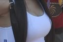 [ 個人拍攝 ] [HD] 超級 Ero 層非常吉利科斯襠庫科♡米乳房一瞥條紋清晰 ♡