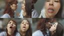 [Pre-release] Amateur girl duo showing semen in the mouth on the street in Akihabara