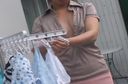 Married Woman Laundry Drying Breast Chiller ● Shooting 2 SNS-185