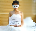 (高画質)純白ドレスの台湾美女が 金持ち男性とハメ撮り3Pファック！