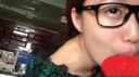 [아마추어 동영상] 큰 가슴 안경을 쓴 미녀가 슈퍼 농후로 육봉을 빨아들인다! 9분