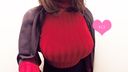 【N cup】 Clothed big breasts wrap in bright red turtle