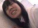 【Amateur】Naughty and clean J〇 outdoors, emergency stairs, public toilet