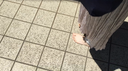 [Completely barefoot] I had a model walk outside barefoot!