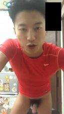Real video chat where you can see the true face of Nonke! !! Super Dekamara Yojin (Haruhito) 30 years old appearance of super super handsome super spar! !! The well-proportioned beauty muscles made of volleyball and the natural smile are all perfect!! Vol.2
