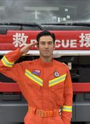 S-class model!!︎ An active firefighter with a muscular macho similar to Hiroshi Abe! !! Massive squirting ejaculation! !!