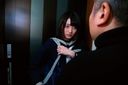 Demon father's sex toy Aoi Nakajo, a beautiful girl in uniform who was torn apart from her boyfriend