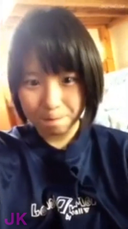 J〇CJ〇K Selfie masturbation with sex of a girl who is too young! Female students [Vertical screen]
