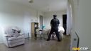 Fake Cop - Slut Gets Fucked By Cop In Her Flat