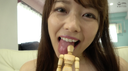 【Spitting】Popular actress Chiharu Miyazawa's doll licking & super sticky spitting play!