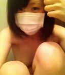 A panda that does not suit her face and shows off her daily masturbation appearance seriously