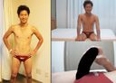 Gay squeezing semen from the big of the 18-year-old swimming club / Personal shooting 〈Gay only〉