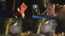 [Public road exposure SEX] Colossal breasts over 100 cm / big ass de nasty married woman / Semen squeezed with blame from the morning! / Exposed vaginal shot SEX in the mountains, back roads, public roads, and riversides! / Masturbation public on public roads at night! Iki squirt bukkake on someone else's car! 【Individual shooting】☆Levi