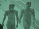 We saw through the diving and competitive swimmers with an infrared camera! part15