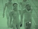 We saw through the diving and competitive swimmers with an infrared camera! part15