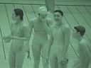 We saw through the diving and competitive swimmers with an infrared camera! part15