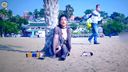 Chinese Beautiful Baipan Exposed Masturbation (9)Resort Beach Again