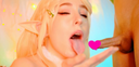 [Uncensored] 【Cosplay】Elf beautiful Santa offers sexual service as a gift! !! Sperm looks delicious in your mouth!