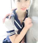 [Uncensored] Cute uniform girlfriend panting [♪ Personal shooting]