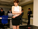 [Outflow] ☆ [Uncensored] I, take it off ● Ra ... Are. Tight ● Desire big breasts president's secretary Saki Oku