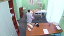 Fake Hospital - Doc pulls sex toy from tight pussy