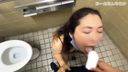 [Limited! ] Half price until the 19th!! Full-body fishnet tights public toilet semen squeezing! The nature of a usually chaste married woman ... I was not satisfied with hoji in the city, and I obediently processed semen in a multipurpose toilet! !!