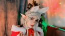 An elf-type awesome kawalier who loves cosplay ☆ Ugly an embarrassing figure with a bold masturbation, and chupachupa chupa-chupa ♪ hard and fiercely ~ mm, kawayusu\(^o^)/