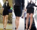 [Working woman] ☆ Whip ass through a slit skirt! !!