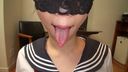 【Uniform Cosplay】swallowing without using hands! Perverted mature wife J 〇 [Personal shooting]