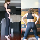 Asian beauty sexy dance! The ass is just eroi! Panties are see-through!