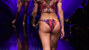 A lot of T-backs come out! Overseas swimsuit show! Take a look at the beautiful butt.