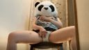 Please see the naughty masturbation of mature woman ☆ chubby erotic panda!