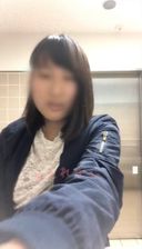 It's an amateur selfie,, masturbating with a banana. In the toilet of the facility where my friends are, I masturbated with bananas while I heard the girls' voices from the hallway.