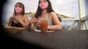 【개인 촬영】E●섬에서 헌팅에 성공한 수영복 미녀 2인조와 POV ※가치 리얼 3P제 영상 유출