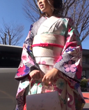 【個撮/コスプレ】京都に着物着て観光してたJ〇Kがいたので花魁セックスしたと頼み込んだ結果・・・〇成年ハメ撮り
