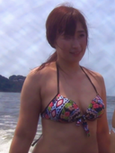 【個人撮影】Gカップ爆乳美女と海で遊んだ後の3時間連続4回戦sex映像流出