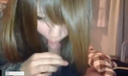 F12 Blonde gal girl's video leaked from her boyfriend's smartphone! !! She's furious!!