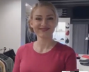 e92 Have ♬ a beautiful blonde apparel clerk suck you