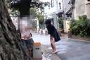 [Amateur posted video] A waitress who got a job immediately after graduating is exposed naked in the open air ◆ No main story line of sight [Part.1: Have a passerby operate the remote control vibrator → immediate measure in the company]