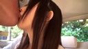 【Amateur】Sex with a black-haired amateur in the car 28 minutes